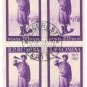 1957 Romania CTO Block:  The 80th Anniversary of the Independence War