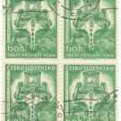 1961 Czechoslovakia CTO Block - The 3rd Five Year Plan - Excavator