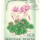 1973 Hungary CTO:  Field Flowers (Cyclamen europaeum)