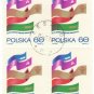 1972 Poland CTO Block: Trade Union Congress