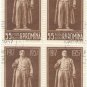 1957 Romania CTO Blocks:&Acirc;&nbsp;&Acirc;&nbsp;The 40th Anniversary of the October Revolution