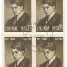 1957 Romania CTO Block:  80th Anniversary of the Birth of Endre Ady(1877-1919)