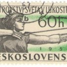1957 Czechoslovakia CTO Stamp - Sports Events of 1957
