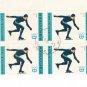 1964 Bulgaria CTO Block:  Winter Olympic Games - Innsbruck 1964, Austria