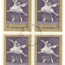1972 Poland CTO Block: The 100th Anniversary of the Death of Stanislaw Moniuszko