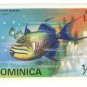 1975 Dominica Stamp - Fish (Balistes bursa)