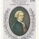 1977 Dominica Stamp - The 150th Anniversary of the death of Ludwig van Beethoven