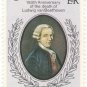 1977 Dominica Stamp - The 150th Anniversary of the death of Ludwig van Beethoven