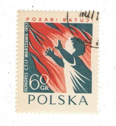 1957 Poland CTO: Fire Brigade