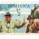 1974 Dominica Stamp - 100th Anniversary of the Birth of Sir Winston Churchill