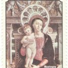 1975 Dominica Stamp - "Virgin and Child" Painting by Mantegna, 1431-1506