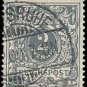 1889-1900 Germany Stamp Used - 2 Pf