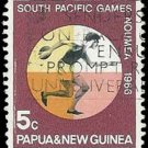 1966 Papua New Guinea (Used) South Pacific Games - Noumea, New Caledonia
