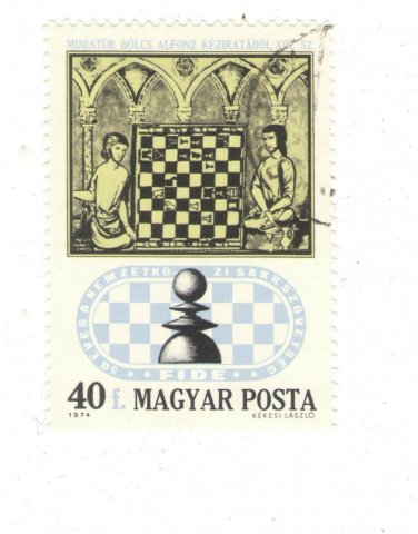 1974 Hungary CTO:&Acirc;&nbsp; Chess