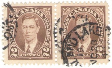 1937 Canada Pair (used)