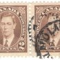 1937 Canada Pair (used)