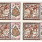 (10) Grenada Blocks:  1970-77 Christmas & Easter Paintings