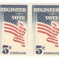 (9) 1963-67 United States 5c Pairs