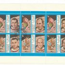 1972 Saharjah CTO Block:  1972 Star Signs & Astronauts