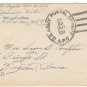 1947 United States Cover:  6c Air Post Stamped Envelope Revalued 5c