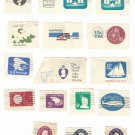 (30) United States Used Embossed Cut Squares