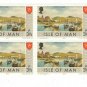 (3) 1973 Isle of Man Block:  Postal Independence