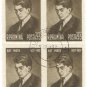 (5) 1957-58 Romania CTO Blocks:  Poet & Novelists
