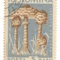 (5) 1958 Romania CTO Stamps:  Mushrooms