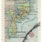 1954 Mozambique Used:  Map of Mozambique