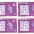1974 Dominica Block:  100th Anniversary of the Stamps of Dominica