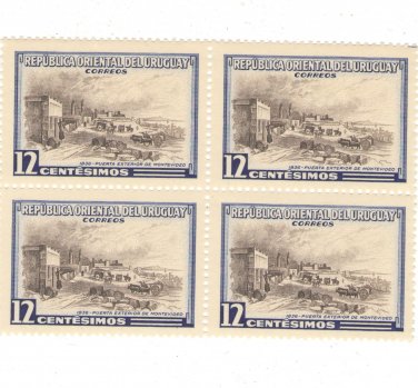 1954 Uruguay Block