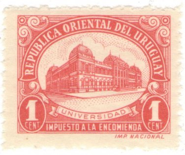 1950 Uruguay Parcel Post