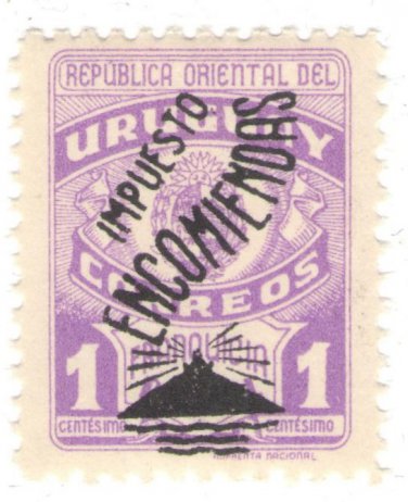 1948 Uruguay Parcel Post