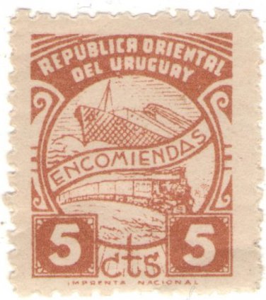 1948 Uruguay Parcel Post
