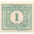 1938 Uruguay Postage Due