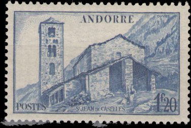 1944-1951 Andorra (Fr)