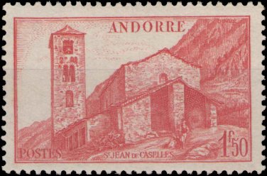1944-1951 Andorra (Fr)