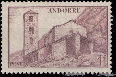 1944-1951 Andorra (Fr)
