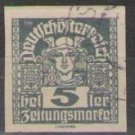 Austria 1920-1921 Newspaper (used)
