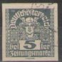Austria 1920-1921 Newspaper (used)
