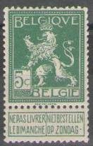 Belgium 1912