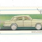 1976 Poland CTO: 25th Anniversary of the FSO car Factory in Warsaw