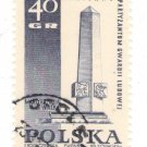 1968 Poland CTO:  Memorials for the Sacrifices of World War II