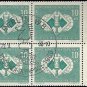 1960 Germany DDR CTO Block:  Chess Olympics