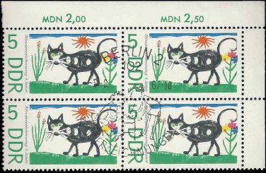 1967 Germany DDR CTO Block:  Children's Day