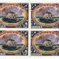 1971 Liberia CTO Block:  The 3rd Manned Moon Landing - Apollo 14