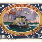 1971 Liberia CTO Stamp:  The 3rd Manned Moon Landing - Apollo 14