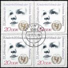 1971 Germany DDR CTO Block:  The 25th Anniversary of UNICEF