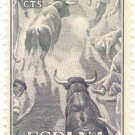 1960 Spain Stamp:  Bull Fighting