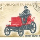 1968 Republic of Mali CTO Stamp:  De Dion-Bouton, 1894